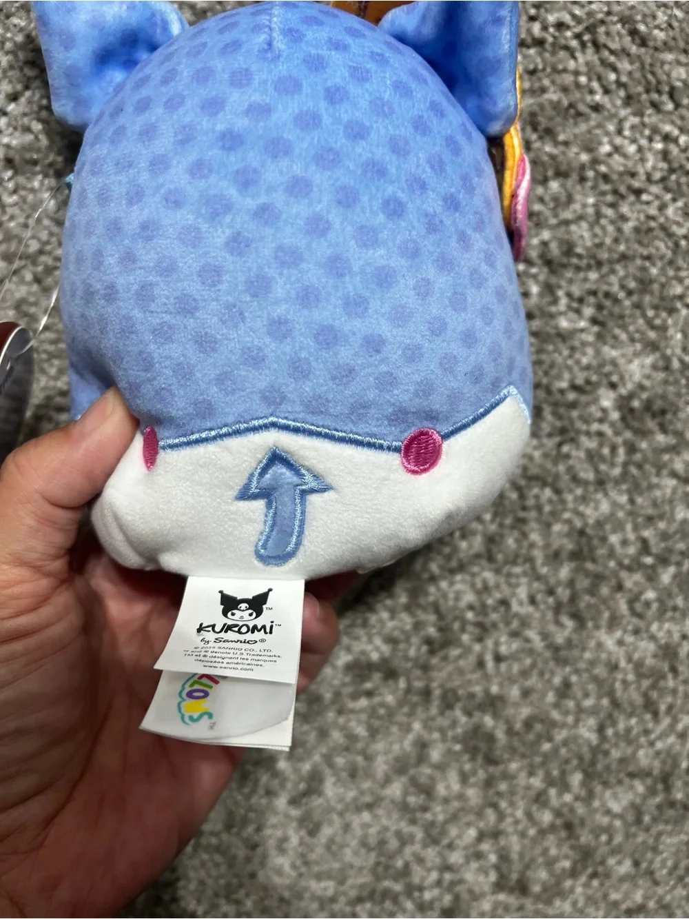 Squishmallows Sanrio Blue Kuromi Halloween 6 Inch Soft Plush New with Tag